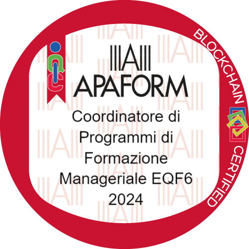 Coordinatore di programmi di formazione manageriale livello EQF 6 stimato da APAFORM